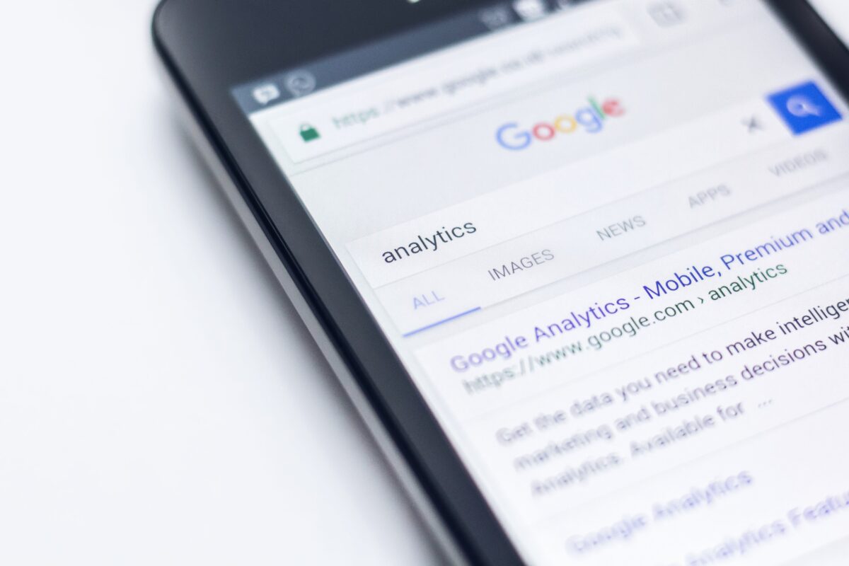 Image of a google search